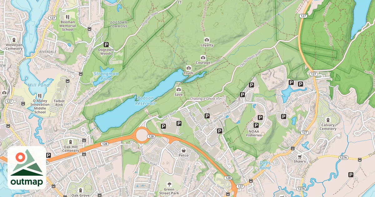 Map of Chasing a Ghost