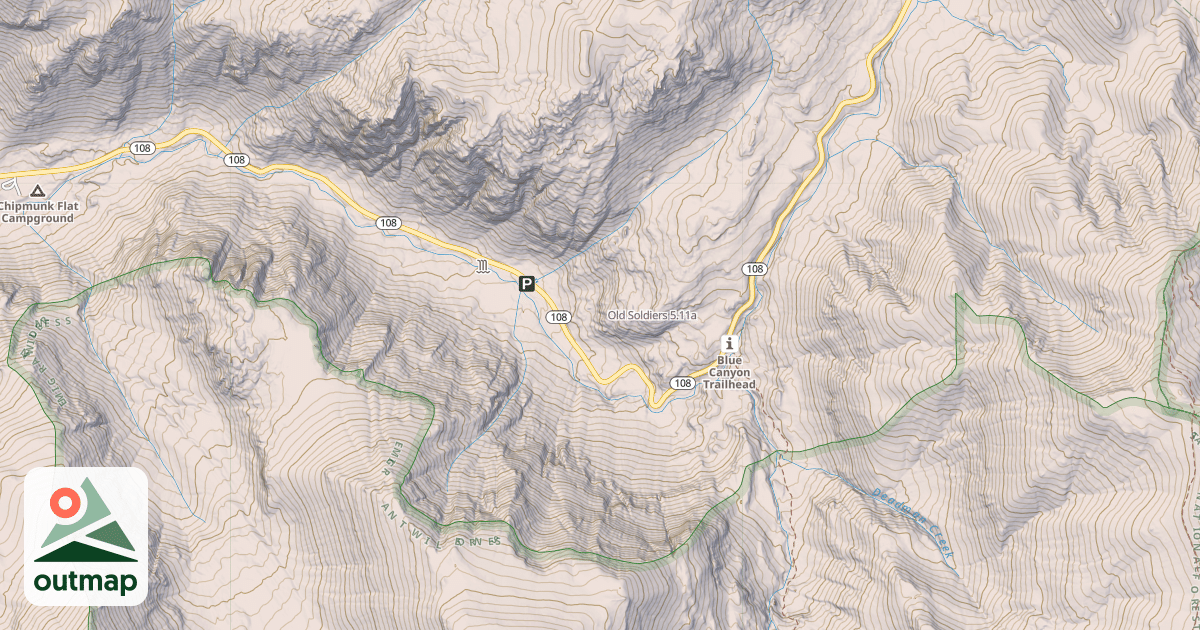 Map of Old Soldiers