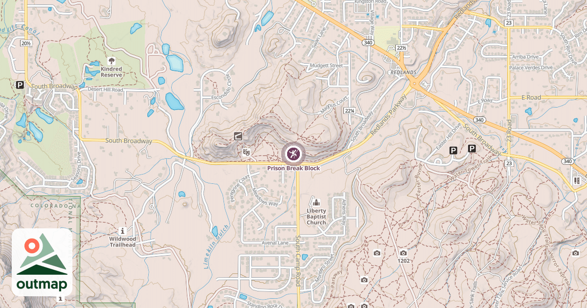 Map of Prison Break Block