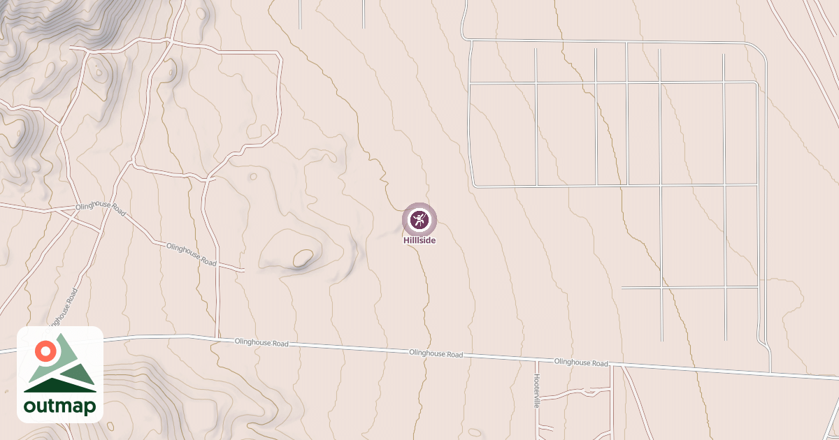 Map of Hilllside