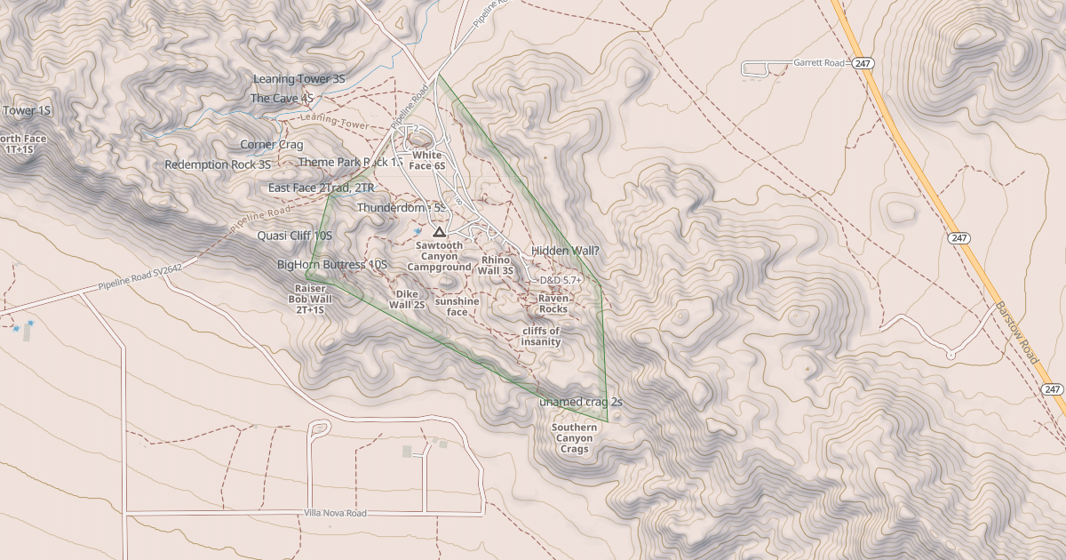 Map preview of D&D