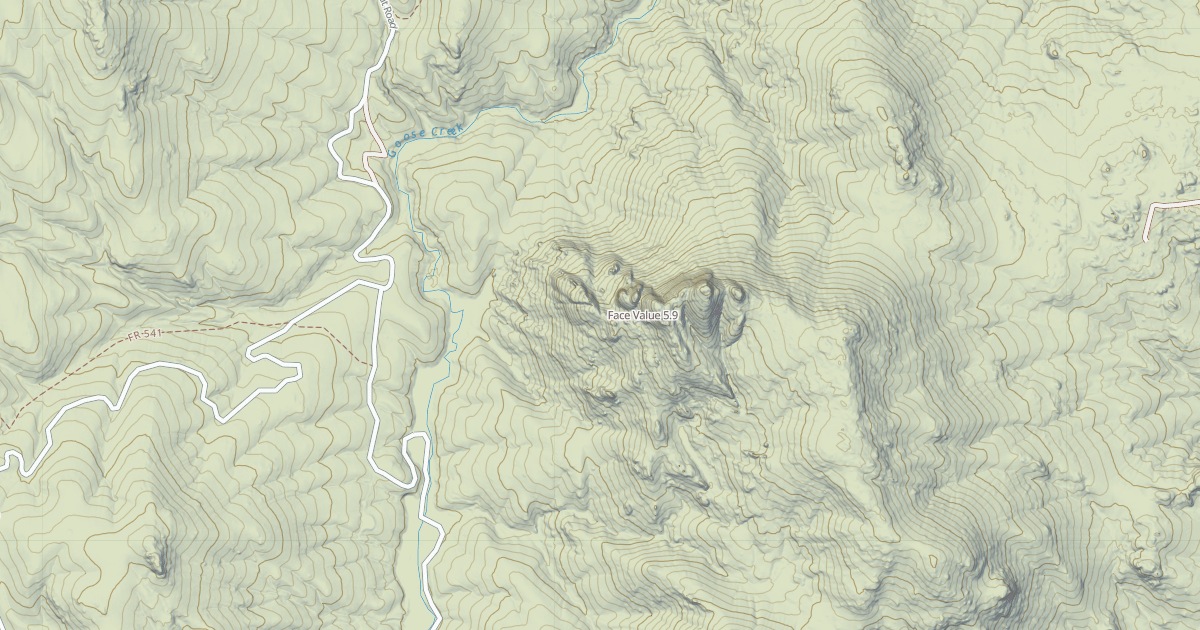 Map preview of Face Value