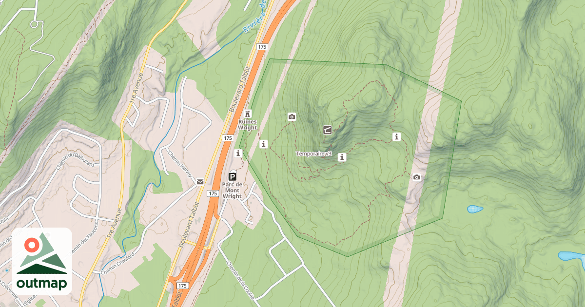 Map of Temporaire