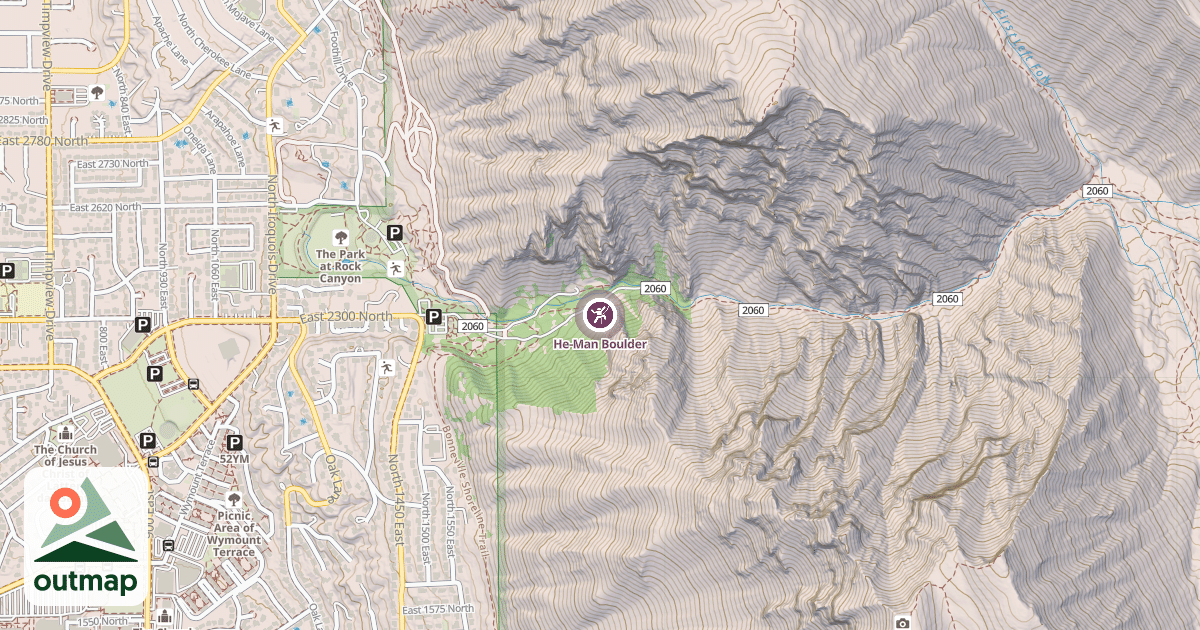 Map of He-Man Boulder