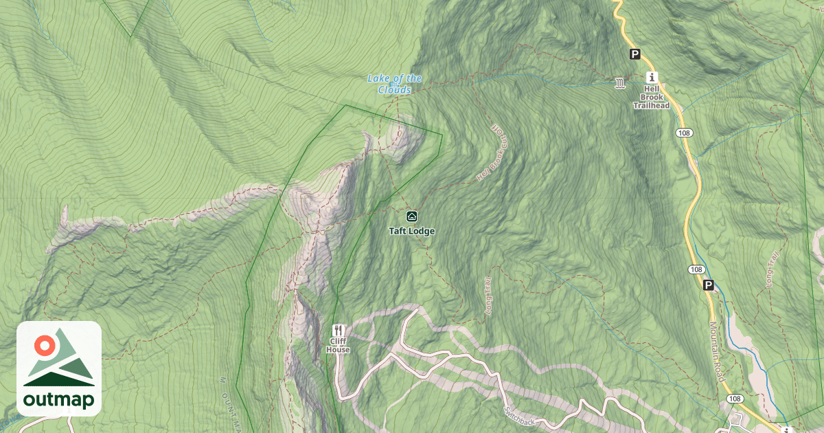 Map of Taft Lodge