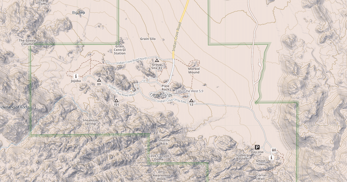 Map preview of Call of the West