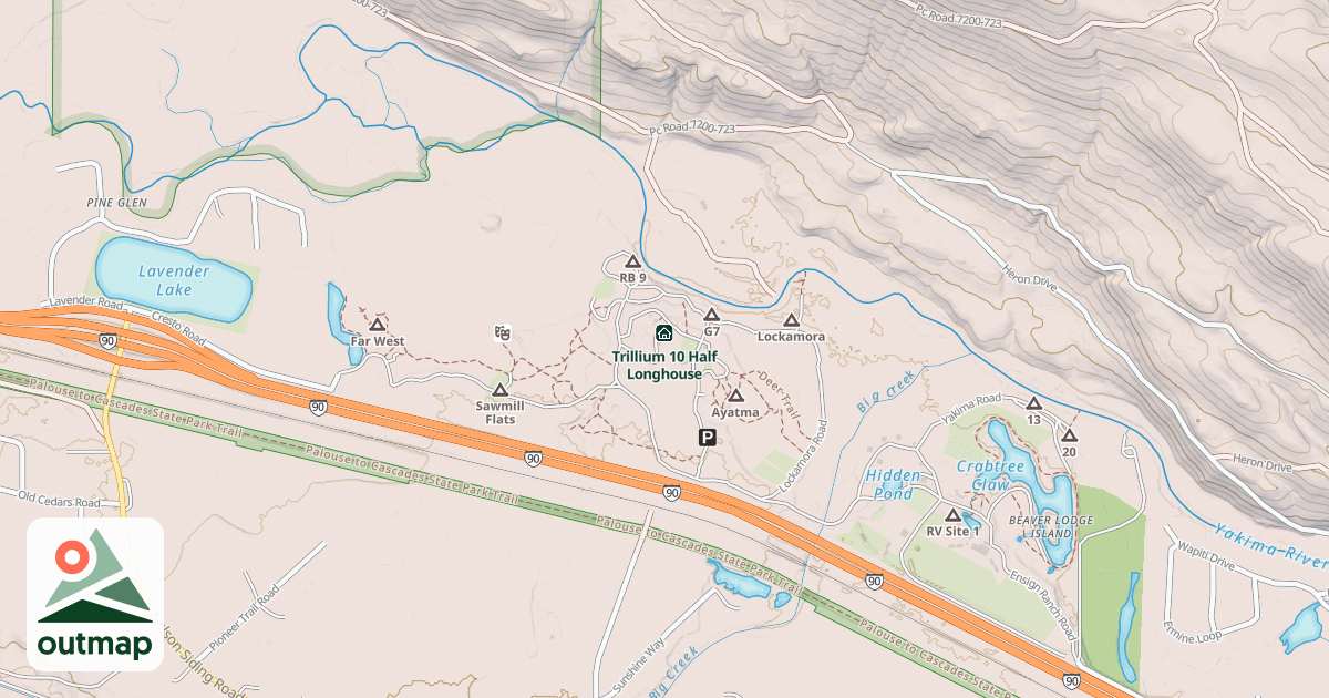 Map of Half Longhouse 8