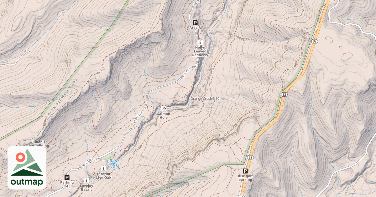 Map of Orange Crush