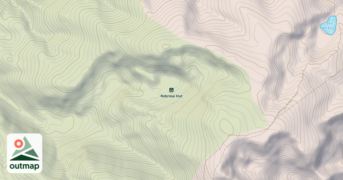 Map of Robrosa Hut