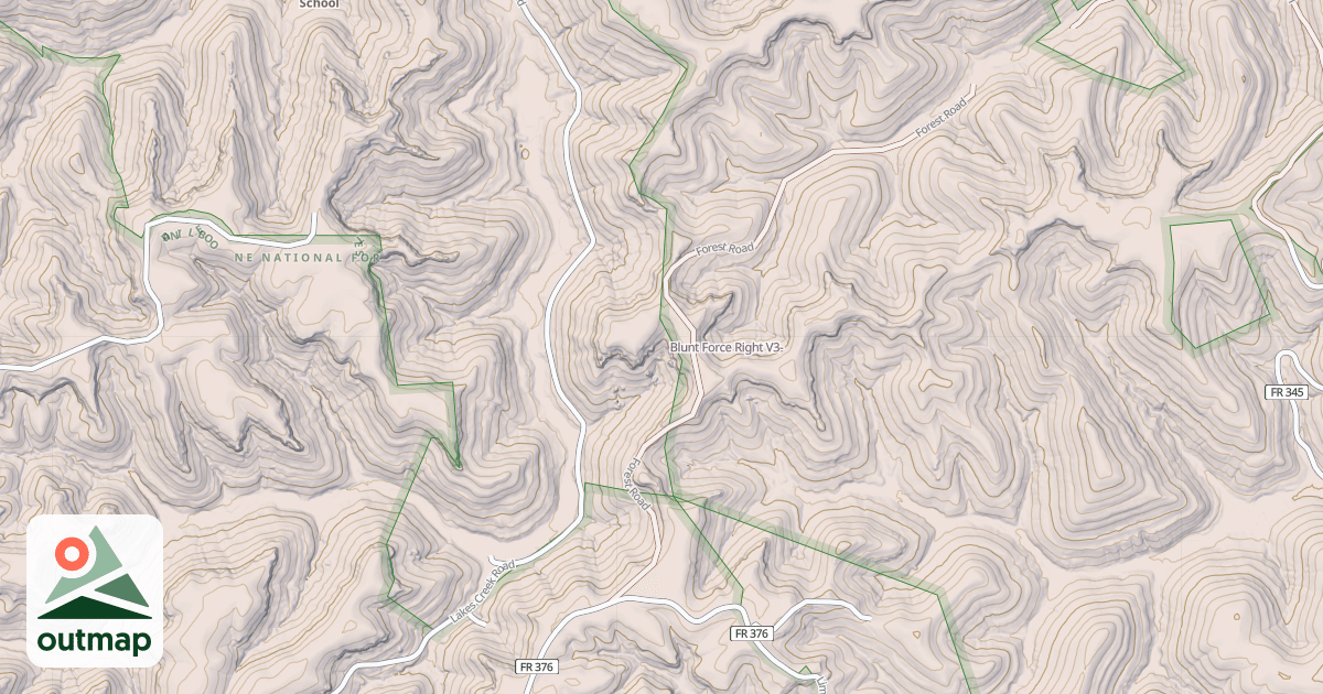Map of Blunt Force Right