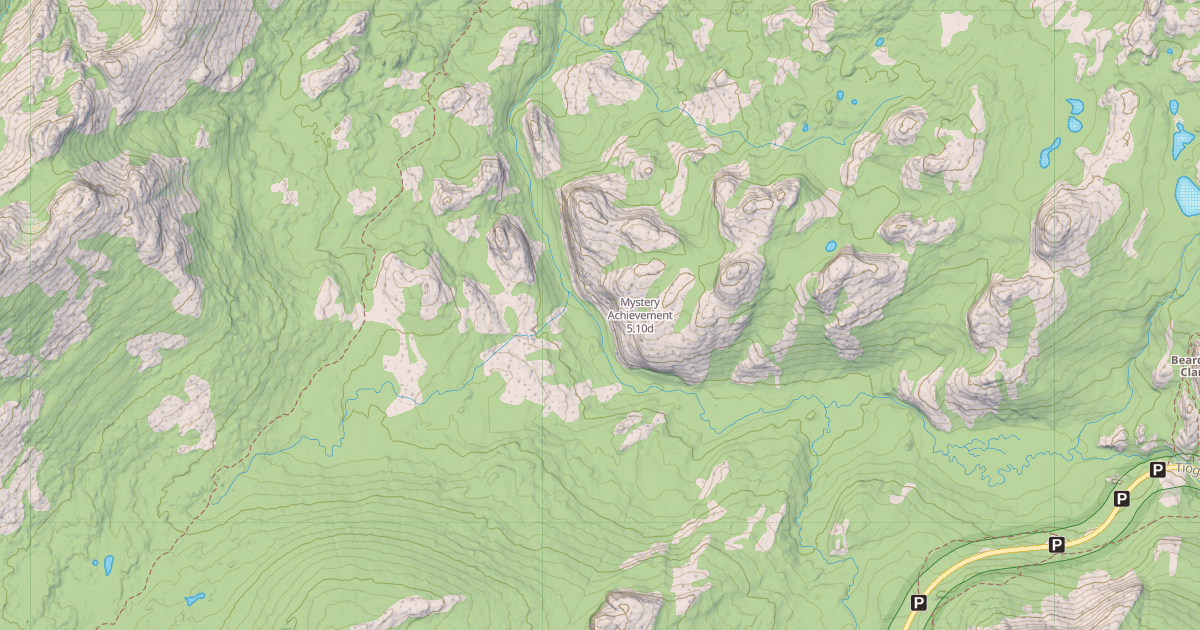 Map preview of Mystery Achievement