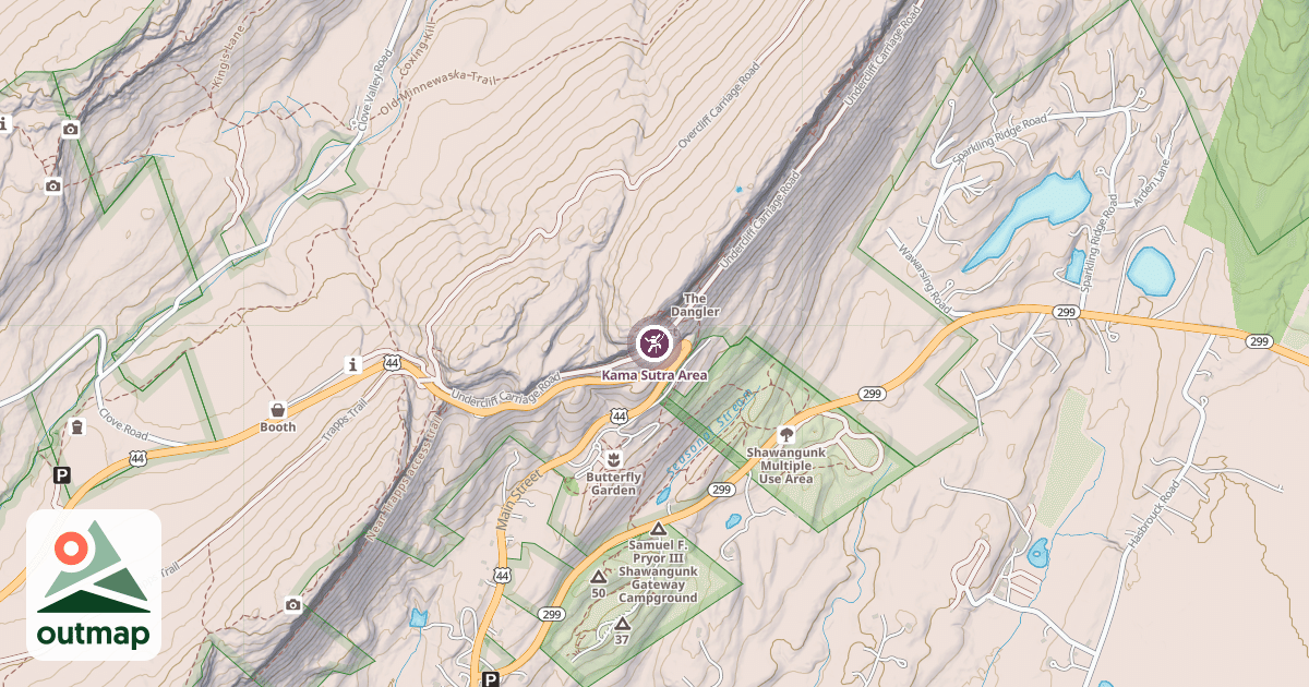 Map of Kama Sutra Area