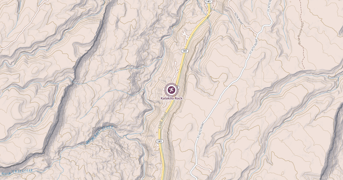 Map preview of Kalakilo Rock