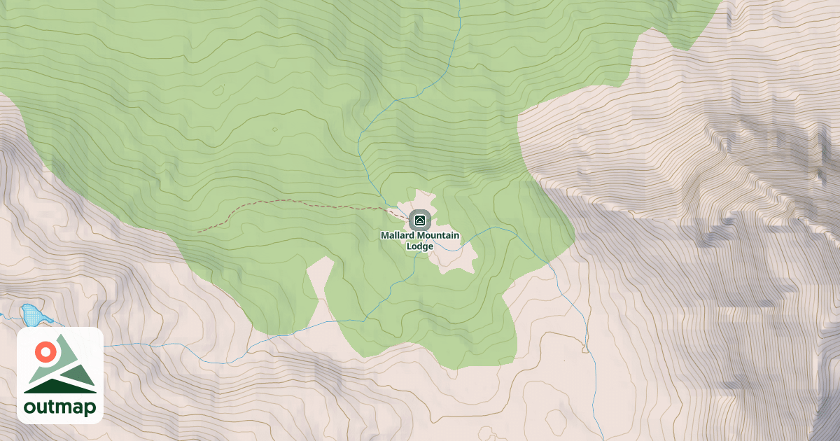 Map of Mallard Mountain Lodge