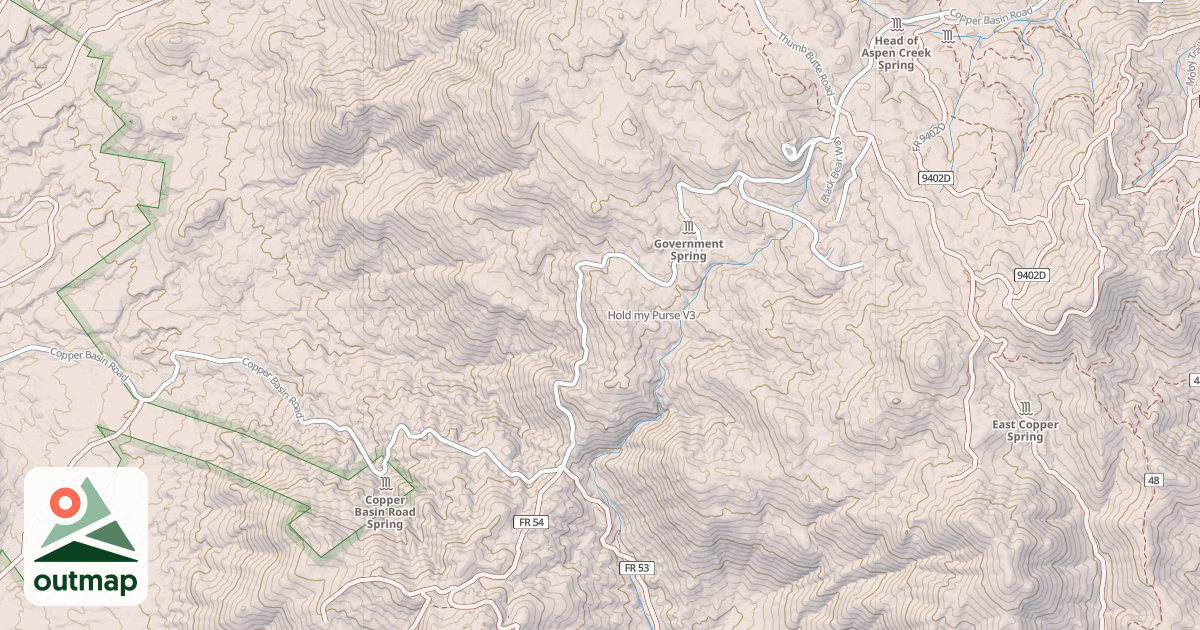 Map of Hold my Purse