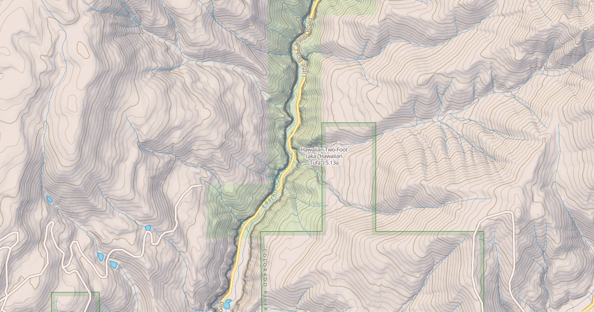 Map preview of Hawaiian Two-Foot (aka "Hawaiian Tufa")