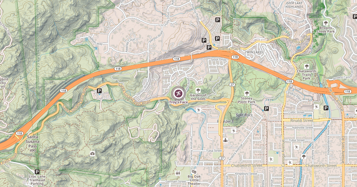 Map preview of Troy's Face