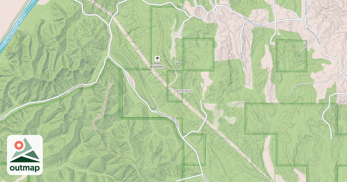 Map of Windfall