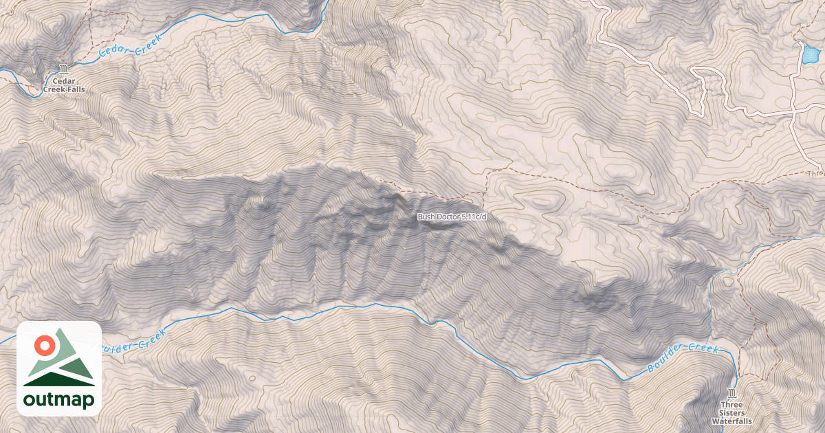 Map of Bush Doctor