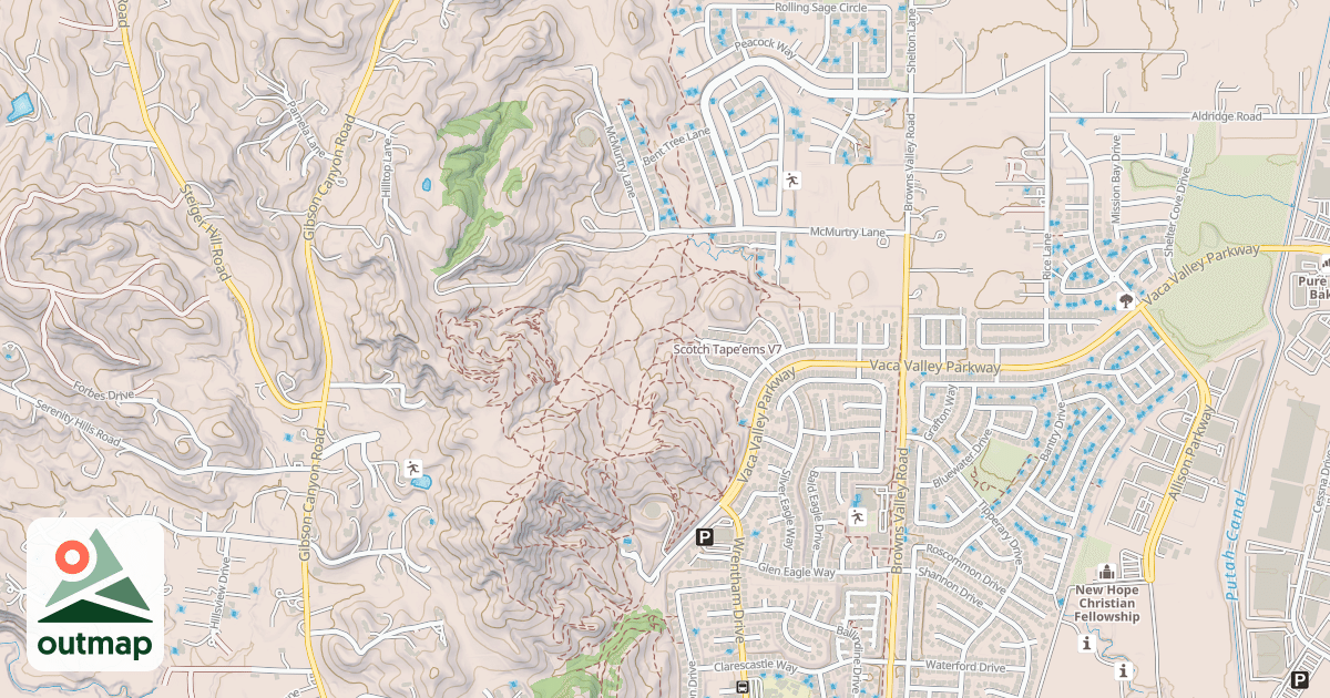 Map of Scotch Tape’ems
