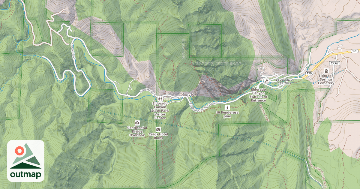 Map of 606
