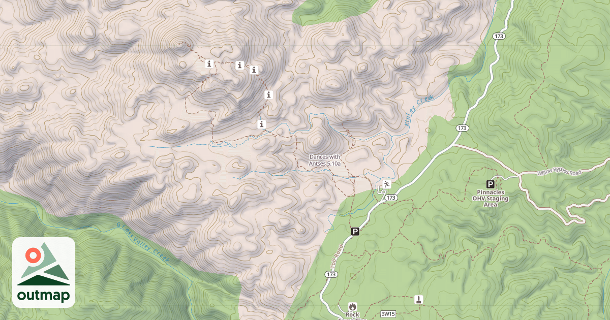Map of Dances with Antses