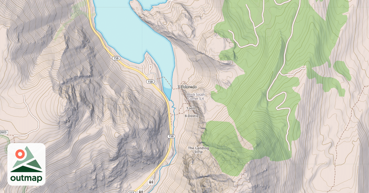 Map of Block South Corner