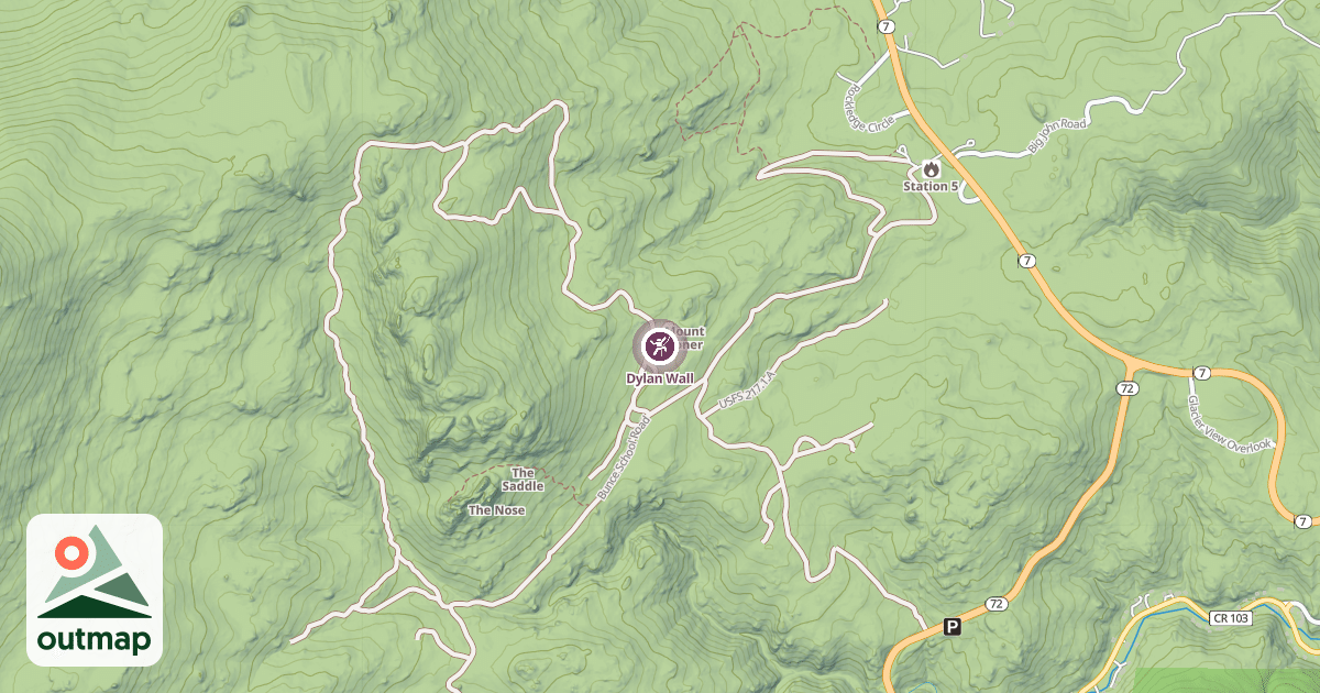 Map of Dylan Wall