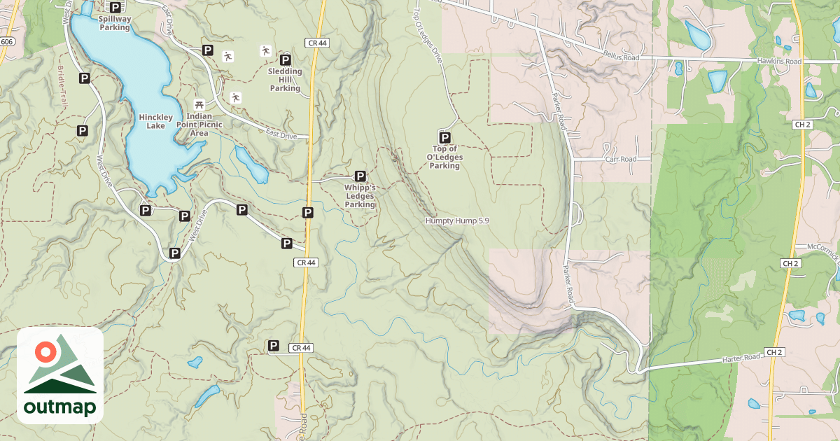 Map of Humpty Hump