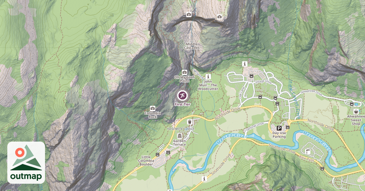 Map of First Tier