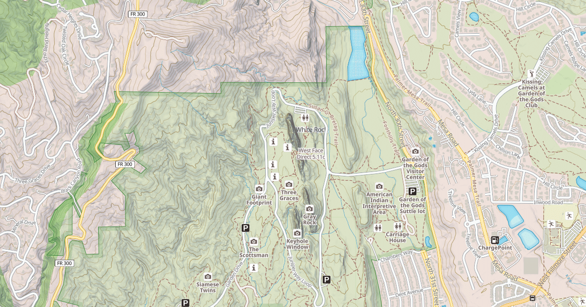Map preview of West Face Direct