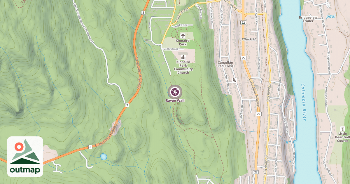 Map of Raven Wall