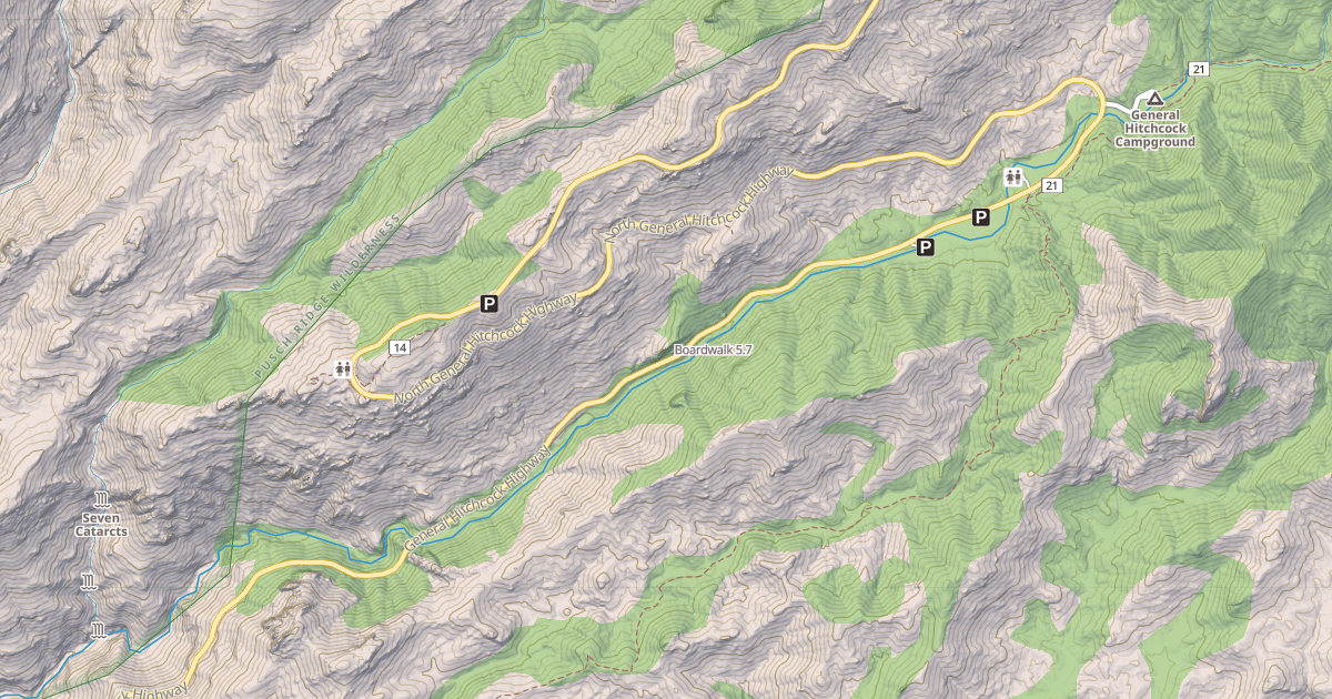 Map preview of Boardwalk