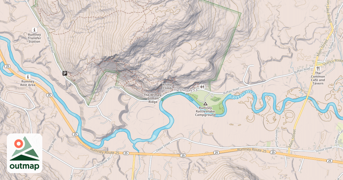Map of The Chimney