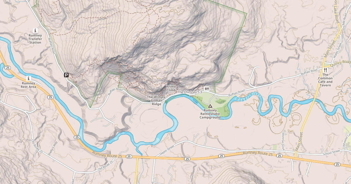 Map preview of The Chimney
