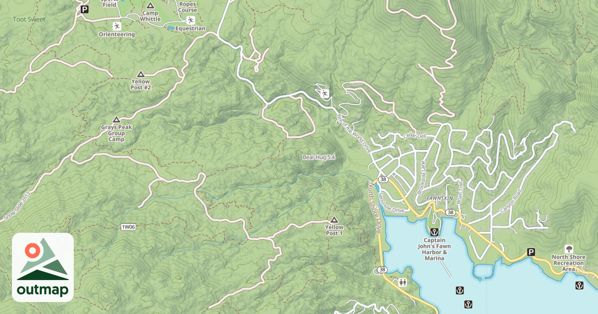 Map of Bear Hug