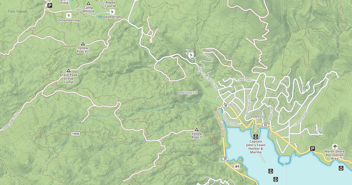 Map preview of Bear Hug