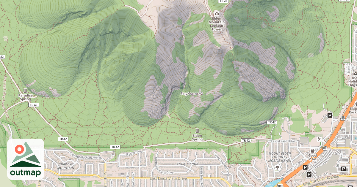 Map of Firry Corner