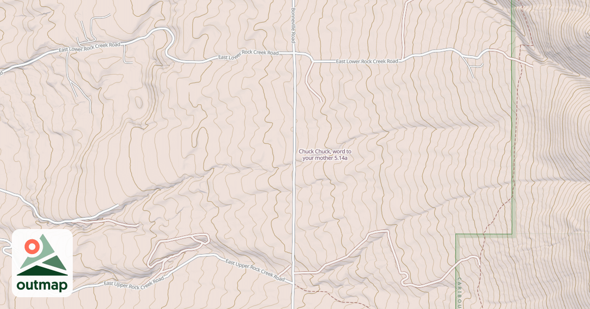 Map of Chuck Chuck, word to your mother