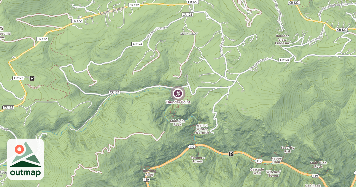 Map of Thunder Point