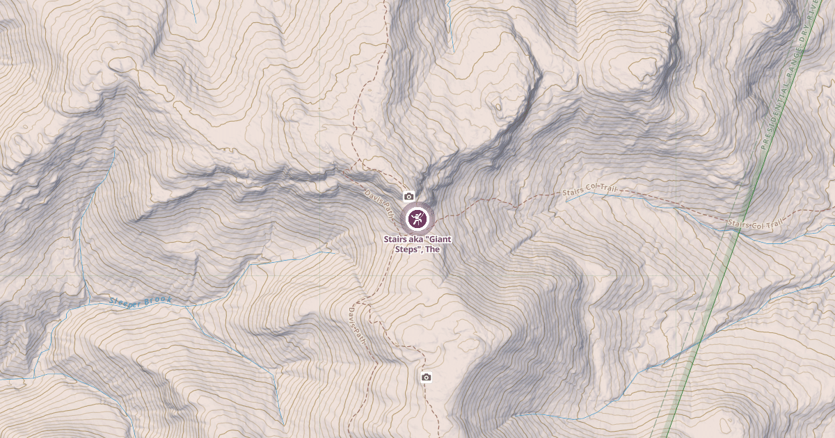Map preview of Stairs aka "Giant Steps", The