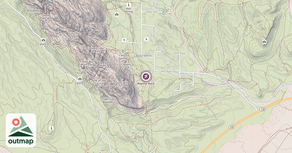 Map of Reptile Rock