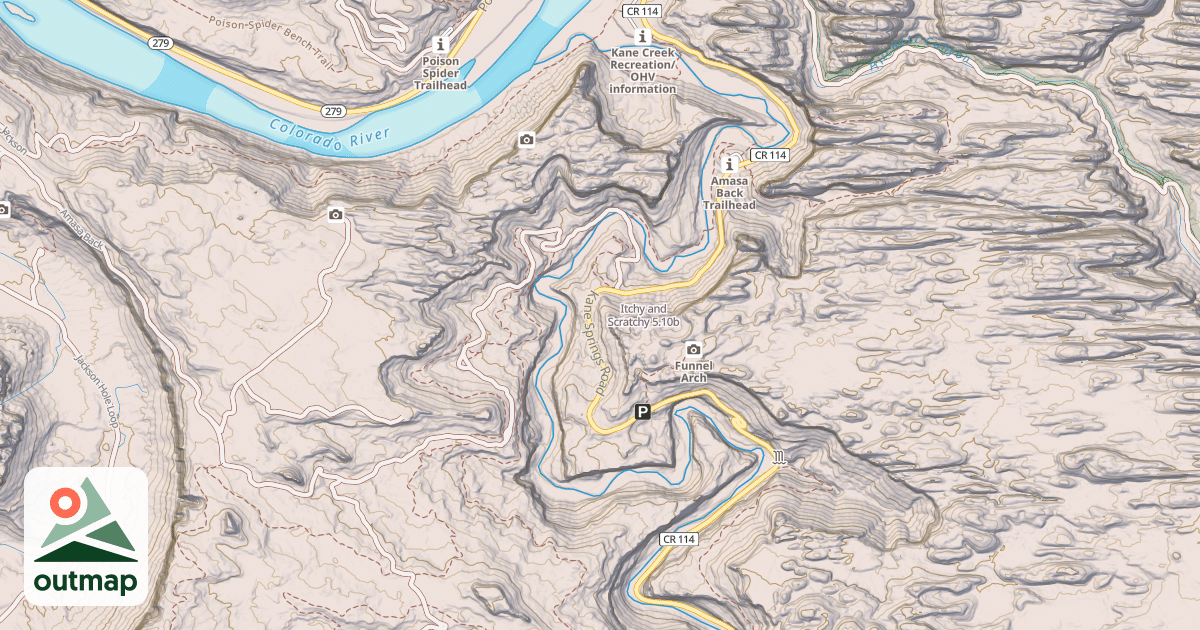 Map of Itchy and Scratchy