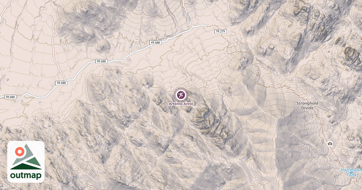 Map of Artemis Arete