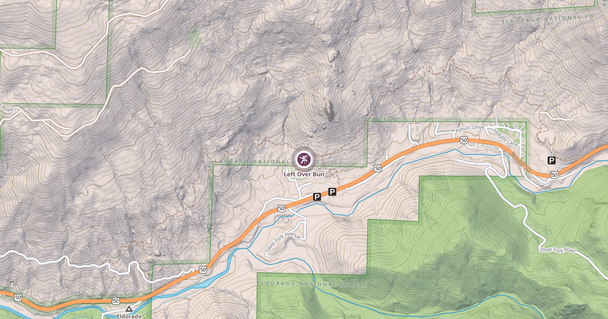 Map preview of Left Over Bun