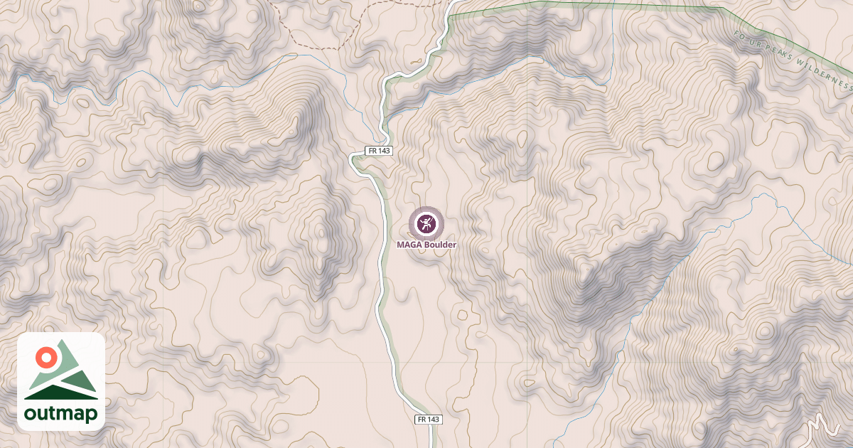 Map of MAGA Boulder
