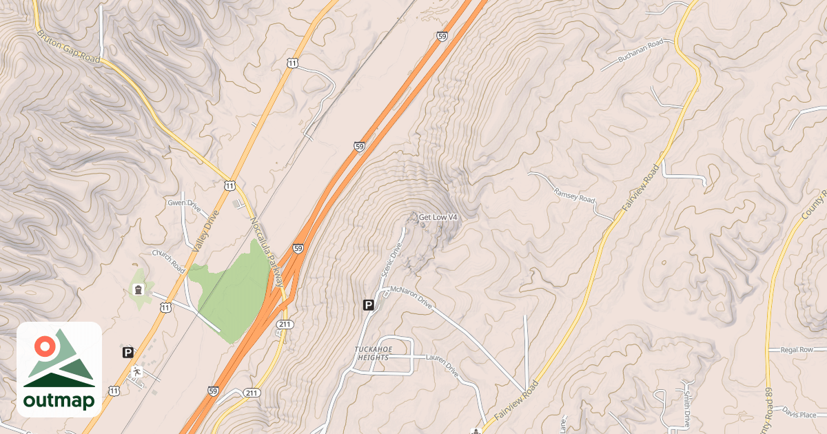 Map of Get Low