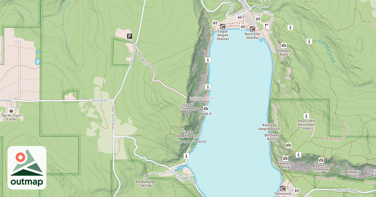 Map of Wild West