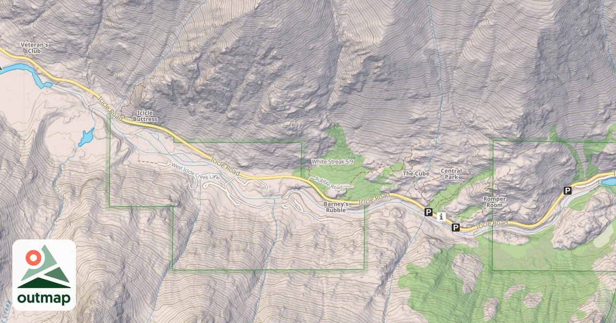 Map of White Streak