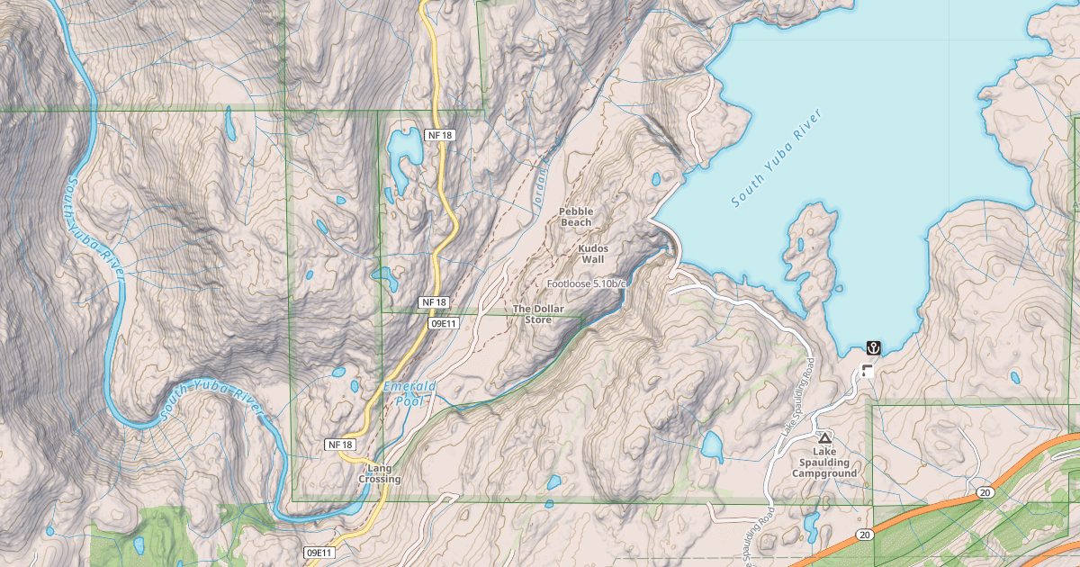 Map preview of Footloose